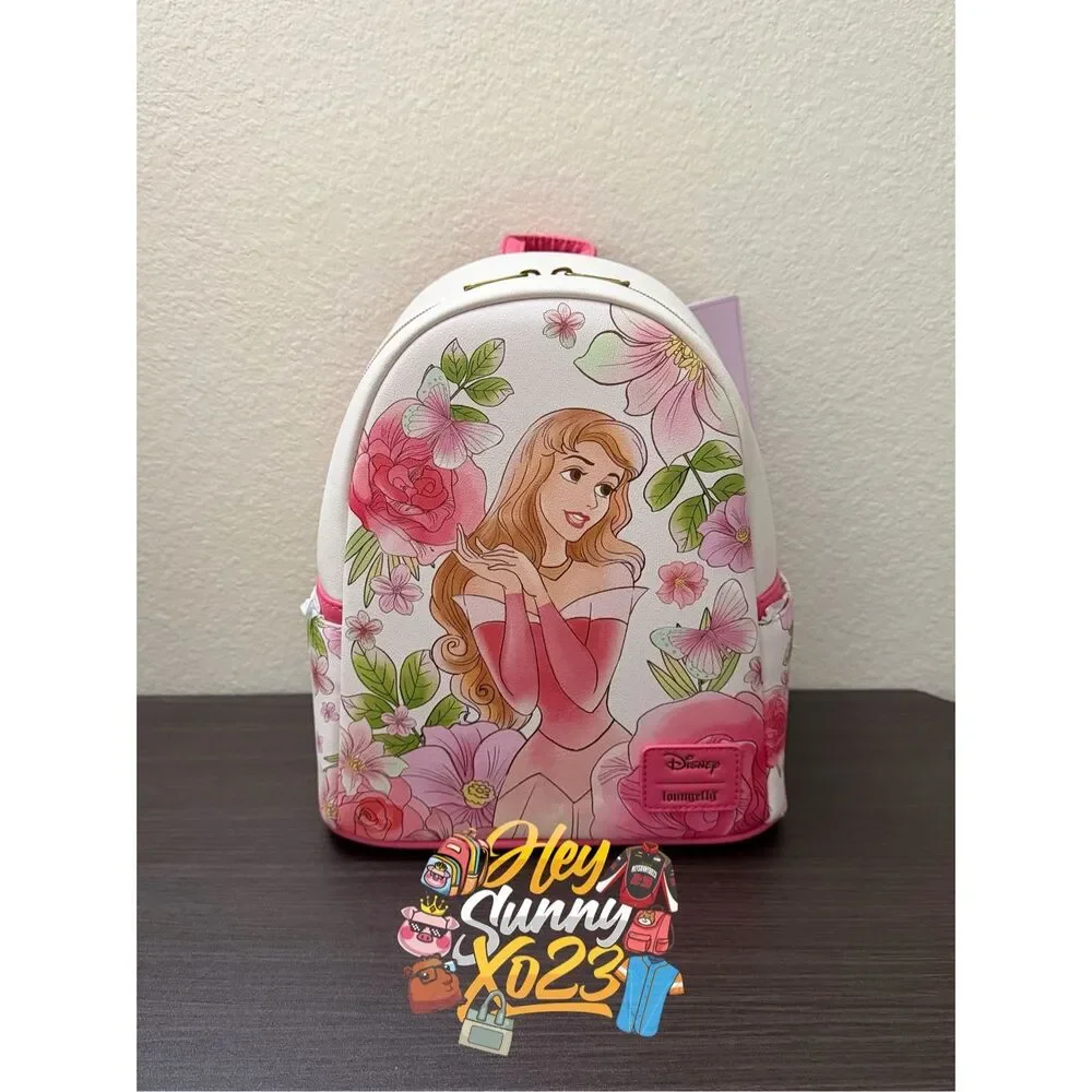 Loungefly Disney Sleeping Beauty Aurora Butterfly Garden Mini Backpack